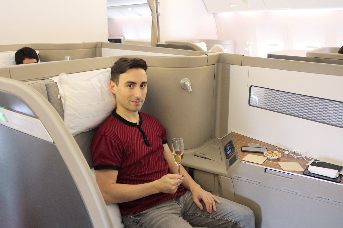 Flying First Class With Cathay Pacific