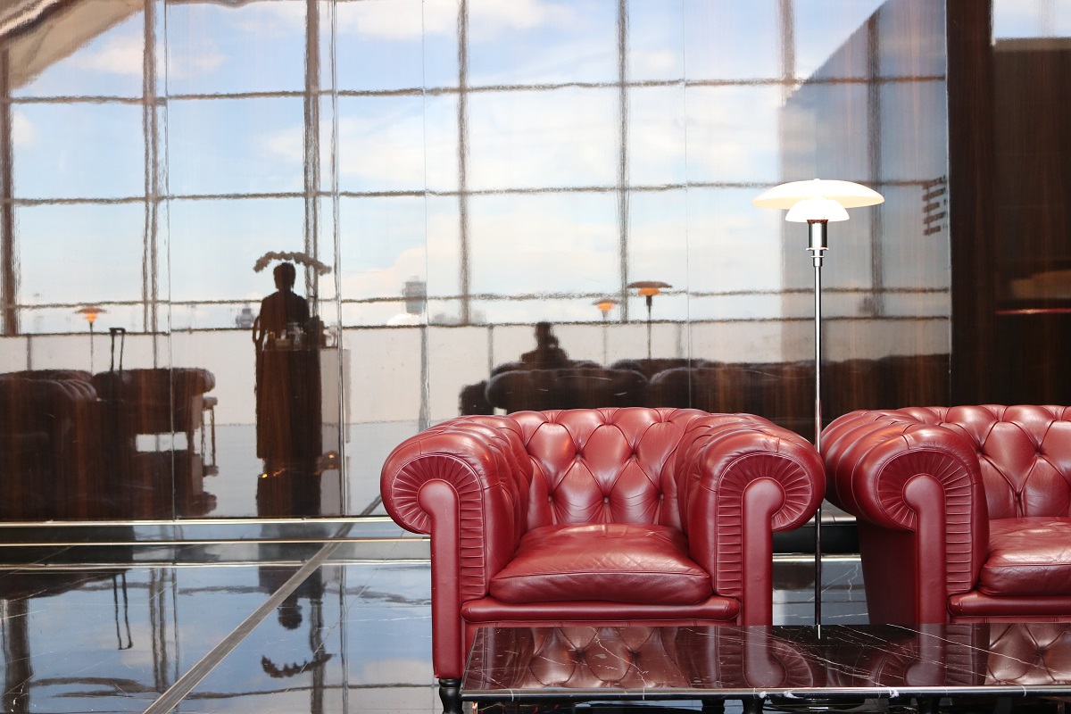 The Wing, First Class Lounge at Hong Kong Airport