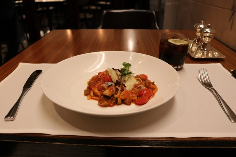 Pasta mushroom - A-la-carte Haven restaurant