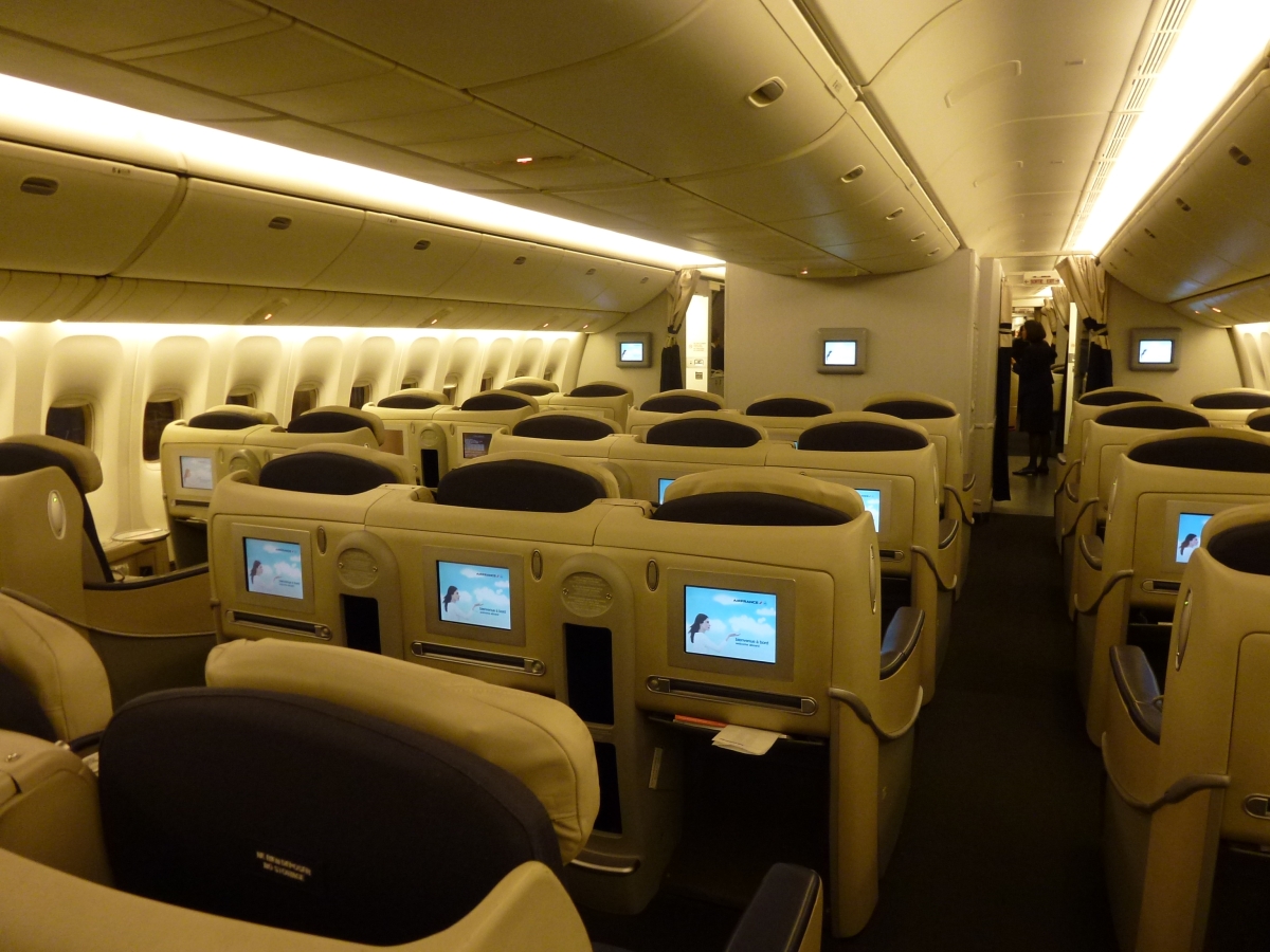 Air France Business Class could be improved