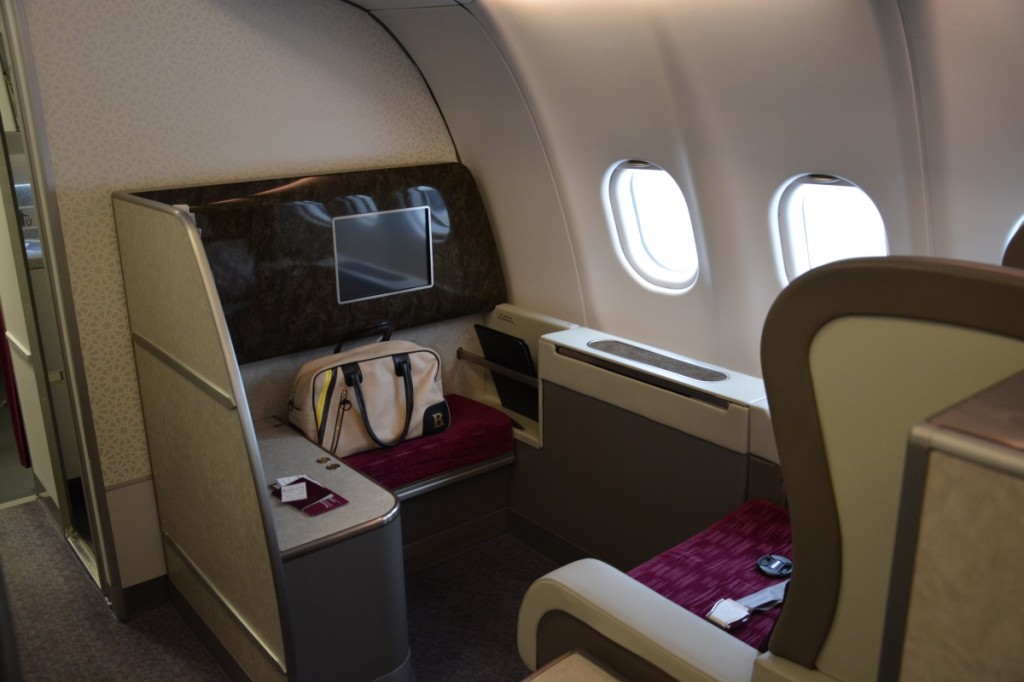 Qatar Airways First Class - Seat