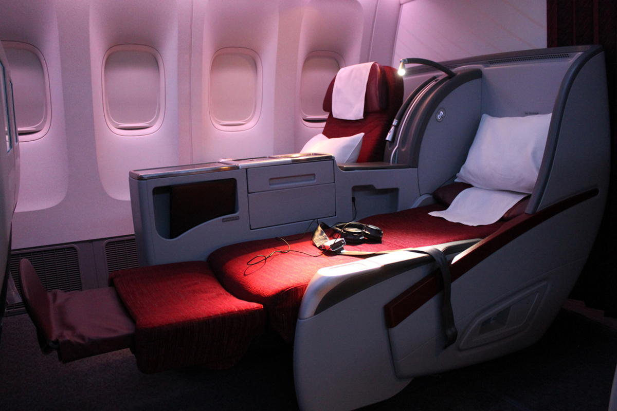 Unbelievable Qatar Airways Business Class