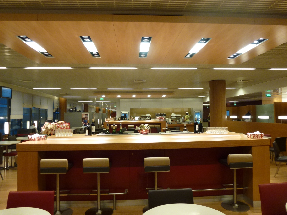 Air France Business Class Lounge in Paris