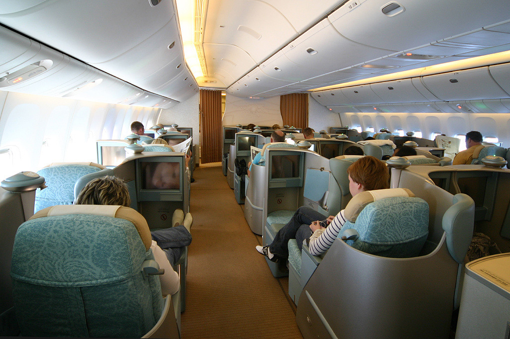 Upgraded to Etihad Airways Pearl Business Class