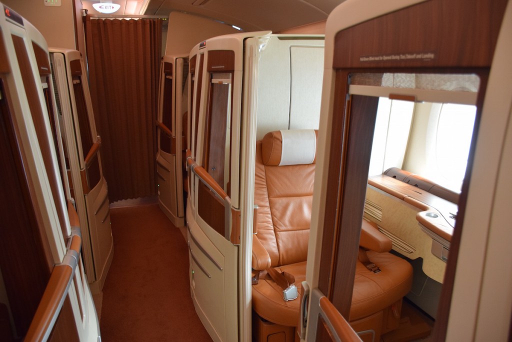 Singapore Airlines A380 Suites - Cabin
