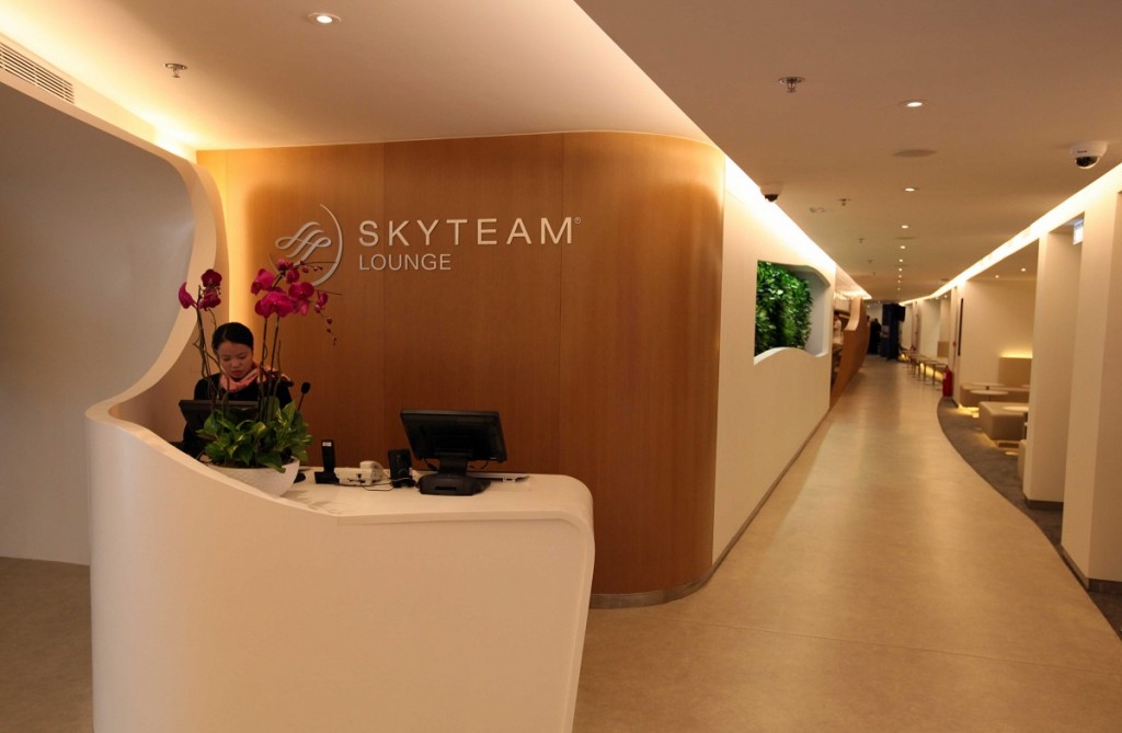 Skyteam lounge - Reception