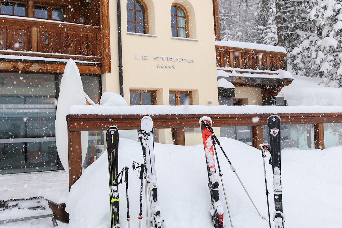 Memorable Snowy Experience at Le Strato Courchevel