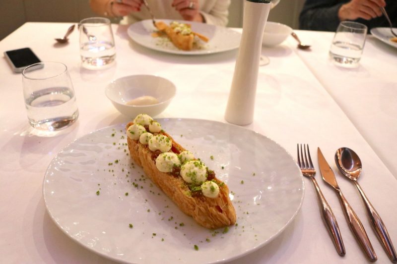 A Baumanière style millefeuille