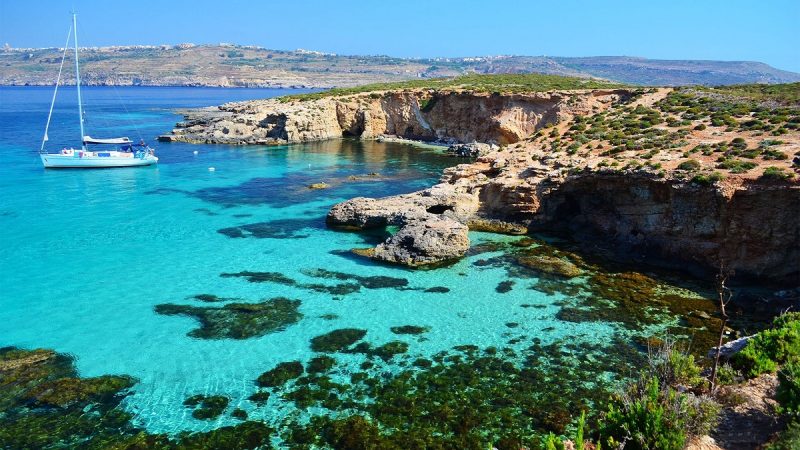 Lagoon in Malta