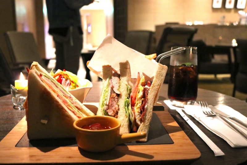 Club Sandwich at The Terrace