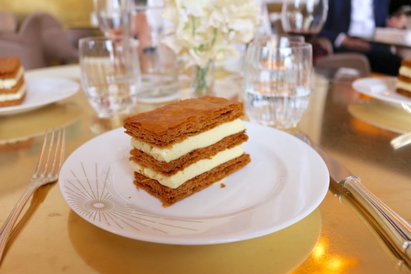 Ore restaurant by Ducasse - Vanilla Millefeuille